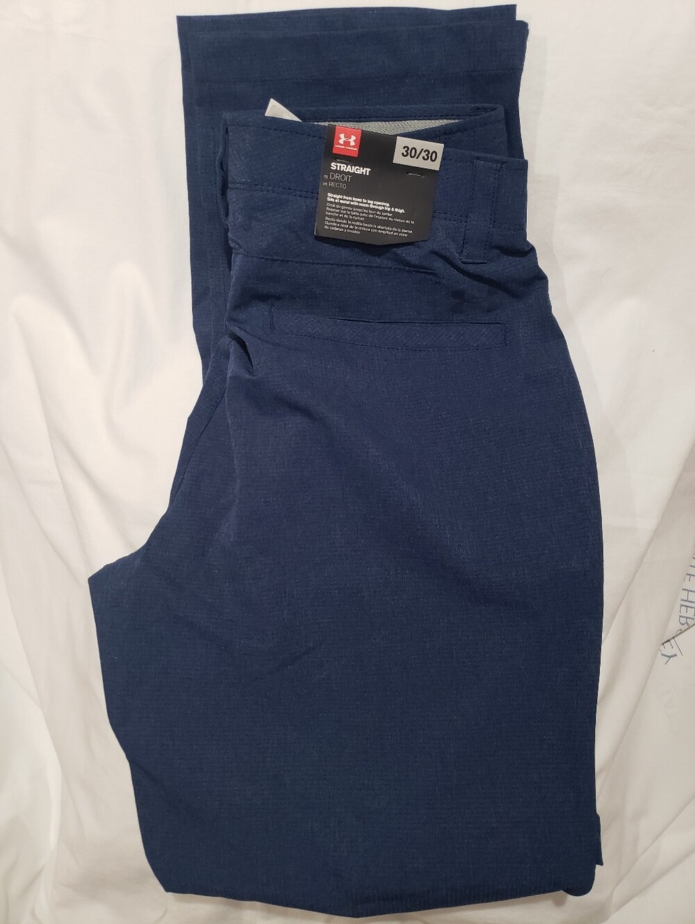 Under Armour Men's Straight Dress Pants Dark Navy